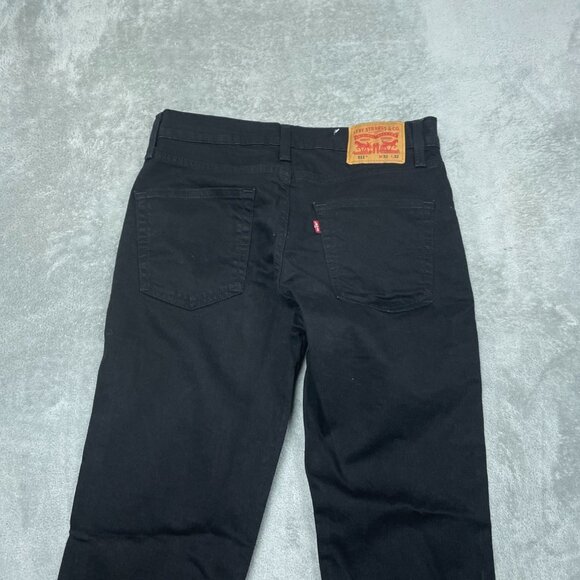 Levis 511 Slim Advanced Stretch Jeans 32x32 Black Slim Fit a0475 - Picture 9 of 10